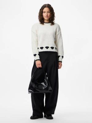 Zdjęcie produktu Pieces Sweter w kolorze kremowym rozmiar: XS