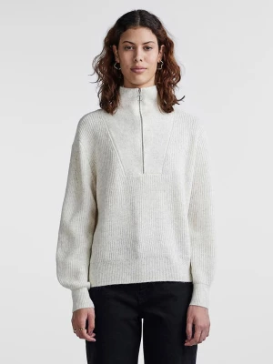 Pieces Sweter w kolorze kremowym rozmiar: S