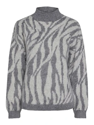 Pieces Sweter w kolorze szarym rozmiar: S