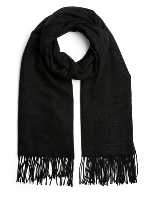 Pieces Szal w kolorze czarnym rozmiar: onesize