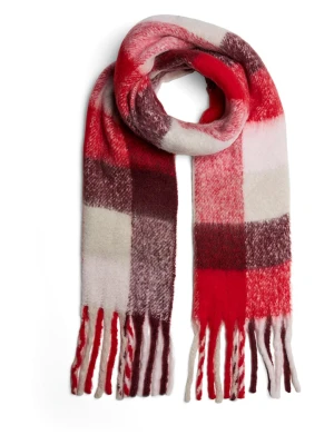 Pieces Szal w kolorze czerwonym rozmiar: onesize