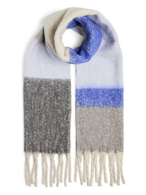 Pieces Szal w kolorze szarym rozmiar: onesize