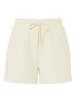 Pieces Szorty dresowe "Chilli" w kolorze kremowym rozmiar: XL