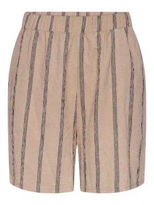 Pieces Szorty w kolorze beżowym rozmiar: XS