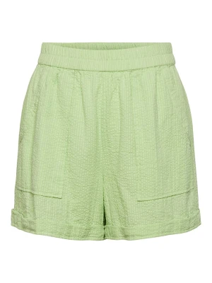 Pieces Szorty w kolorze zielonym rozmiar: S