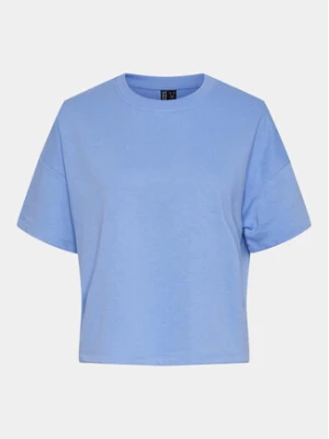 Pieces T-Shirt Chilli Summer 17118870 Niebieski Loose Fit