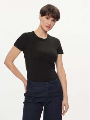 Pieces T-Shirt Irene 17082526 Czarny Slim Fit