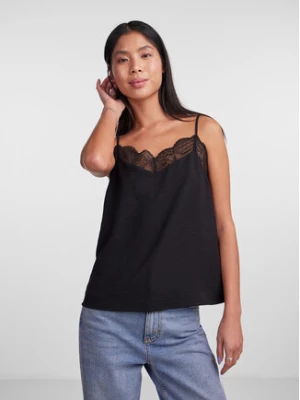 Pieces Top 17132739 Czarny Regular Fit