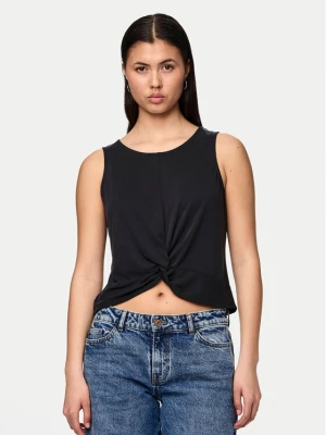 Pieces Top Anora 17149200 Czarny Regular Fit