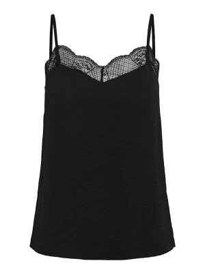 Pieces Top w kolorze czarnym rozmiar: M