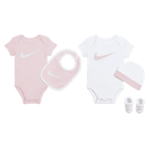 Pięcioczęściowy zestaw prezentowy dla niemowląt Nike 5-Piece Gift Set - Różowy