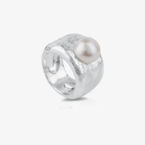 Piercionek Srebrny Tous Duna Z Perłami - Tous Rozmiar