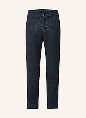 Pierre Cardin Chinosy Calais Tapered Fit blau
