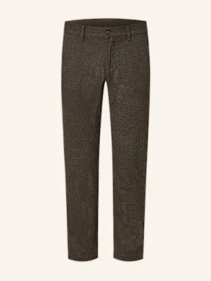 Pierre Cardin Chinosy Calais Tapered Fit braun