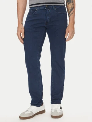Pierre Cardin Jeansy C7 34510.8147 Granatowy Tapered Fit