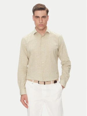 Pierre Cardin Koszula C6 41017.0451 Beżowy Modern Fit