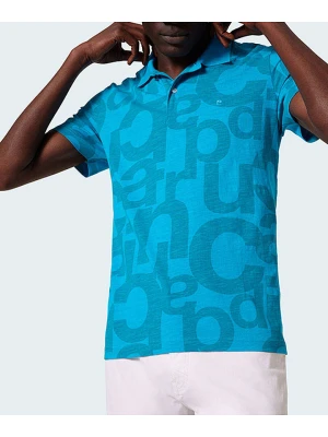 Zdjęcie produktu Pierre Cardin Koszulka polo w kolorze turkusowym rozmiar: M