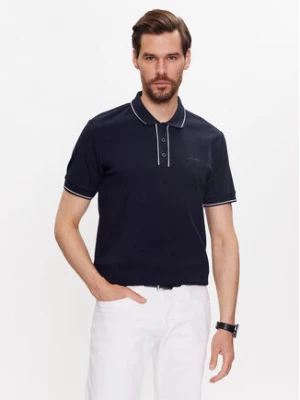 Pierre Cardin Polo 20704/000/2051 Granatowy Modern Fit