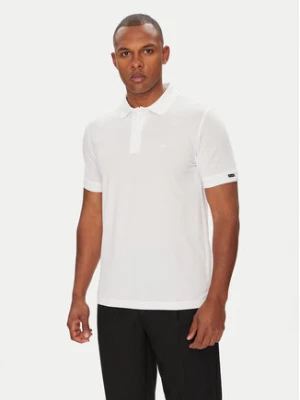 Pierre Cardin Polo C5 21344.2144 Biały Regular Fit