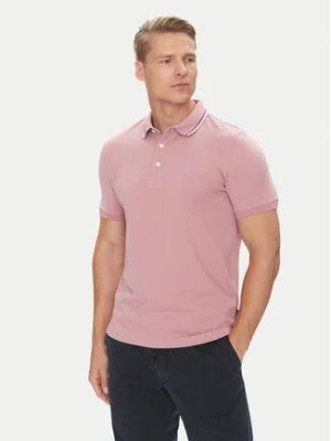 Pierre Cardin Polo C5 21374.2112 Różowy Regular Fit