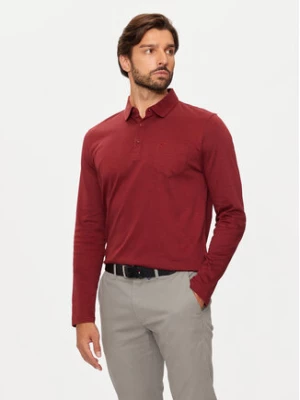 Pierre Cardin Polo C5 30604.3055 Bordowy Regular Fit