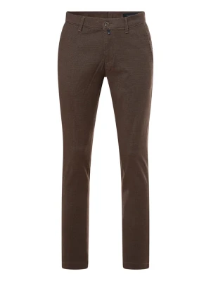 Pierre Cardin Spodnie chino "Calais" w kolorze brązowym rozmiar: W33/L32