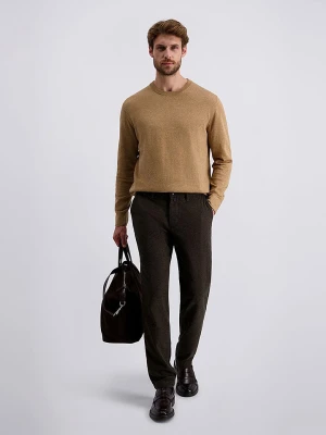 Pierre Cardin Spodnie chino w kolorze ciemnobrązowym rozmiar: W38 / L34