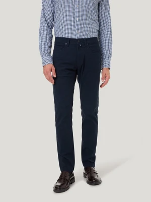 Pierre Cardin Spodnie sztruksowe "Lyon" w kolorze granatowym rozmiar: W35/L32