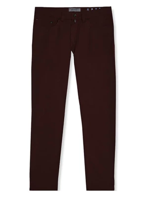 Pierre Cardin Spodnie - Tapered fit - w kolorze brązowym rozmiar: W34/L34
