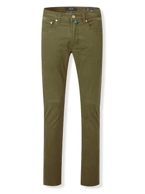 Pierre Cardin Spodnie w kolorze oliwkowym rozmiar: W33/L30