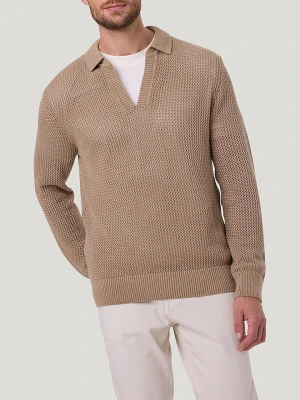 Pierre Cardin Sweter w kolorze jasnobrązowym rozmiar: XL