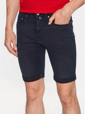 Pierre Cardin Szorty jeansowe 34520/000/8059 Granatowy Regular Fit