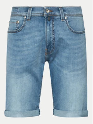 Pierre Cardin Szorty jeansowe 34520/000/8128 Niebieski Modern Fit