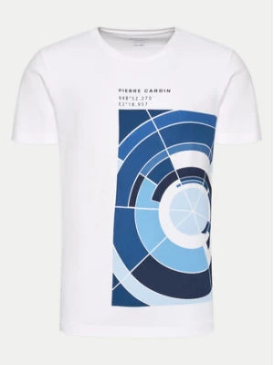Pierre Cardin T-Shirt 21040/000/2100 Biały Modern Fit
