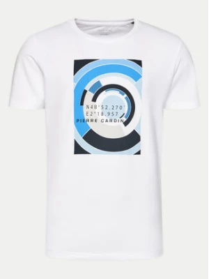 Pierre Cardin T-Shirt 21050/000/2101 Biały Modern Fit