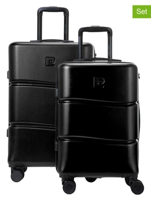 Pierre Cardin Walizki (2 szt.) w kolorze czarnym rozmiar: onesize