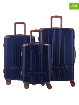 Pierre Cardin Walizki (3 szt.) w kolorze granatowym rozmiar: onesize