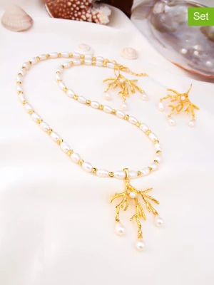 Pierres delicates 2-częściowy zestaw biżuterii rozmiar: onesize