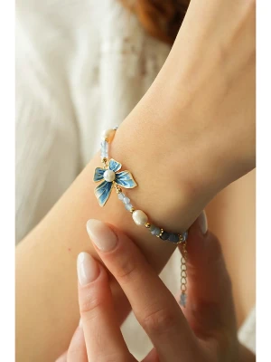 Pierres delicates Pozłacana bransoletka z kryształami rozmiar: onesize