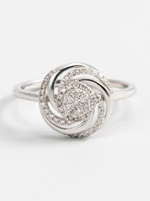 Pierścionek ATELIER DU DIAMANT srebrny