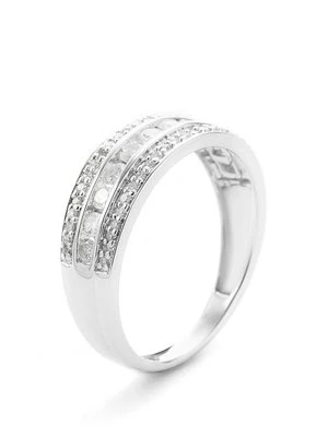 Pierścionek ATELIER DU DIAMANT srebrny