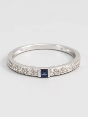 Pierścionek ATELIER DU DIAMANT srebrny