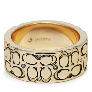 Pierścionek Coach 37341908GLD230 Złoty