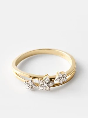 Pierścionek Diamant Exquis złoty