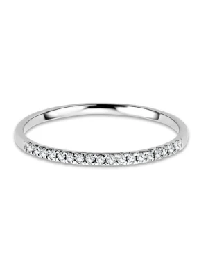Pierścionek Diamant Exquis srebrny