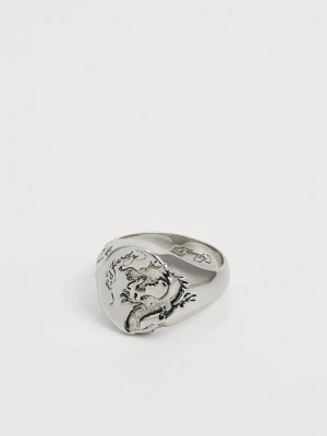 Pierścionek Ed Hardy srebrny
