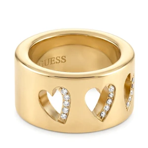 Pierścionek Guess JUBR06 086JW Złoty