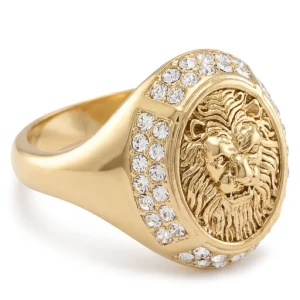 Pierścionek Guess JUBR06 192JW Złoty