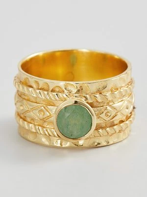 Pierścionek Rainbowstone