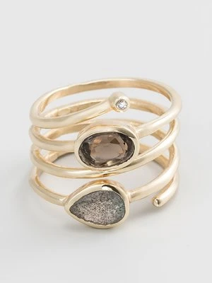 Pierścionek Rainbowstone